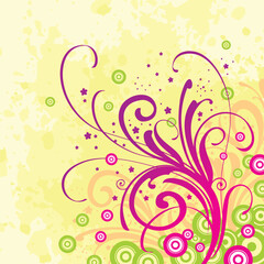 vector floral background