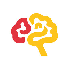 Brain Logo Vector Art  Icons  and Graphics