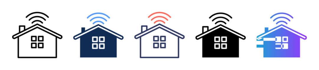 Smart Home multiple icon