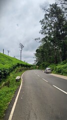 road in the countryside