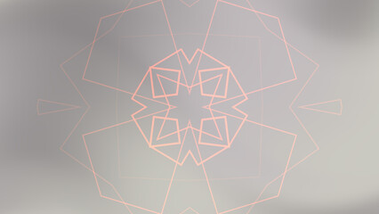 Abstract geometric pattern with soft gradient background, modern design