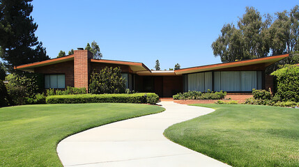 A classic ranch style home with modern style 