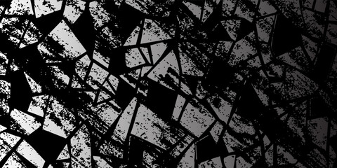 black white brush pattern banner car sticker sporty lines abstract black white color combination grunge brush pattern modern motorsport racing design