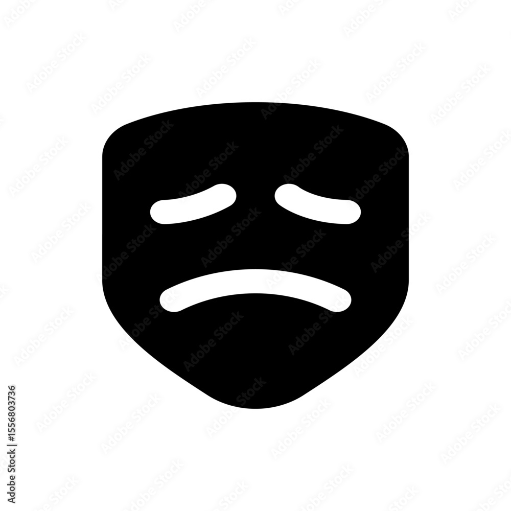Poster a simple black arrow pointing to the right with a circular base on a white background design element