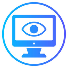 monitoring gradient icon