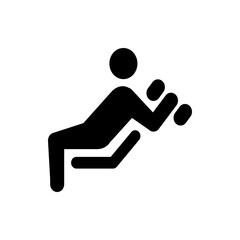 Silhouette of person lifting dumbbells while seated on a bench weight training exercise fitness workout gym 100