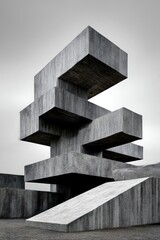 Fototapeta premium Modern concrete architecture