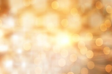 Abstract bokeh lights pattern is glowing in flat design with amber glow on transparent background