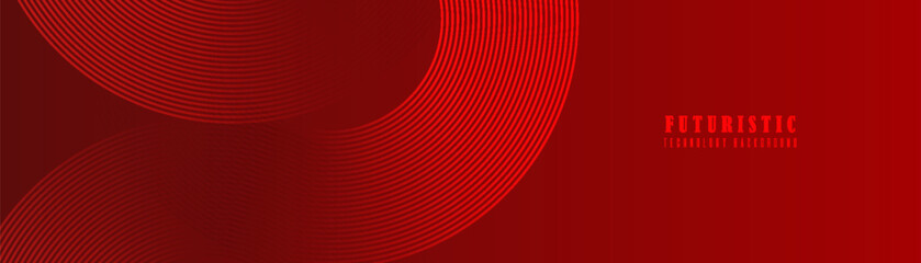 Dynamic Red Abstract Background

. Modern circle element.