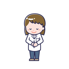 薬剤師／ななめ／女性 08