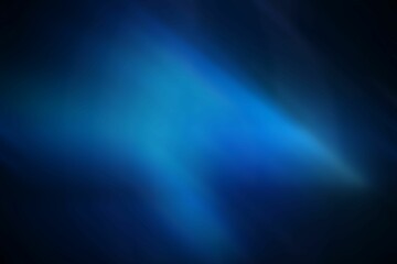 Flat design abstract glowing blue polygonal form is radiating smooth gradient hues across canvas