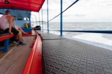 Seat on the boat