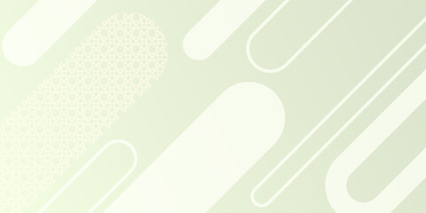 Abstract pastel green background. Minimal geometric green light background abstract design.