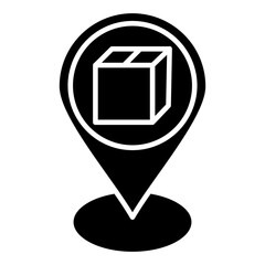 Brand Positioning Glyph Icon
