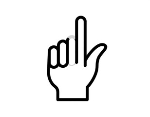 Hand pointing upwards (1)