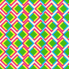 Retro risograph style seamless pattern