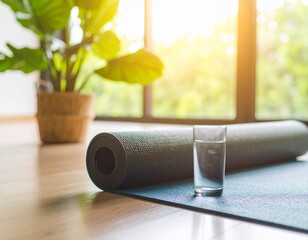 穏やかな光が差し込む空間で、心身を整えるヨガの時間