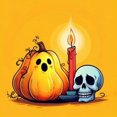 Whimsical Pumpkin Watch: A Cozy Halloween Glow