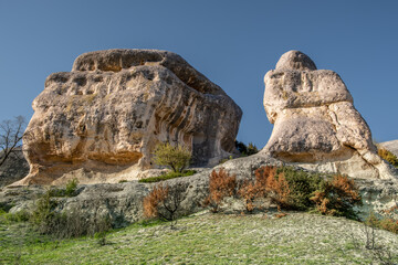sphinxes of the Karalez valley of Bakhchisarai