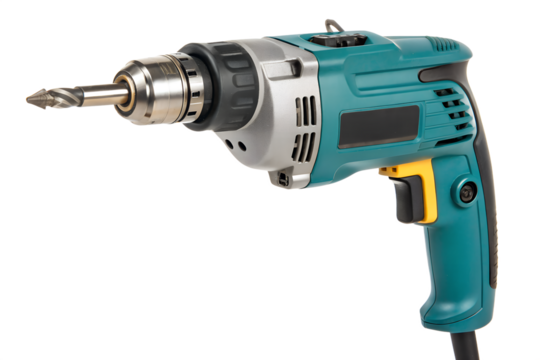 drill isolated on white