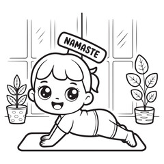 Girl Moments: Cute & Comfy” Coloring Page, Girl Moments Cute & Comfy Coloring Book Pages , Line art, Easy bold coloring page, Coloring page, Cute kawaii girl coloring page, Comfy life, Cozy moment