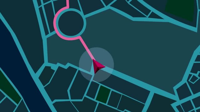 map, digital map, map pin, gps map location, pin location, location pin showing location points, Geolocation marker on the city map, footage, 4k footage, slow motion, animation, 4k, short video