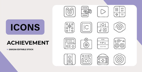 Music & Media Icons