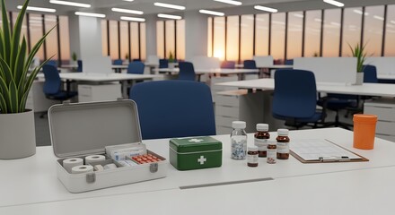 Workplace First Aid Kit Essentials Ensuring Safety and Preparedness in the Modern Office Environment