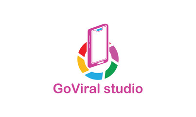 Go Viral Studio logo design
