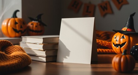 Spooky season reading nook invitation
