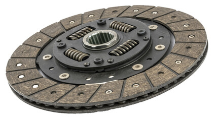Obraz premium High-Resolution Image of a Motorcycle Clutch Disc Without Background