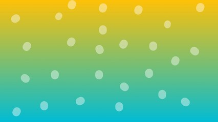 Gradient background transitioning from yellow to green with soft white dots scattered across, creating a dreamy and abstract, bokeh-inspired design.