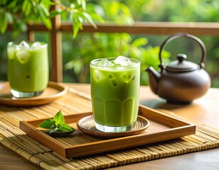 涼やかな和のひととき。アイス抹茶で心と体をリフレッシュ