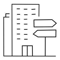 Building line vector