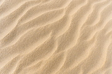 Yellow Wavy Sand Textured Background