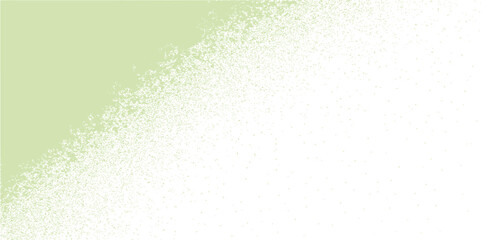 Abstract green vector background with blue paint splashes and a grunge texture