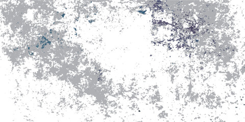 Old vintage blue grunge texture on a cold winter wall with paint and frosty paper patterns