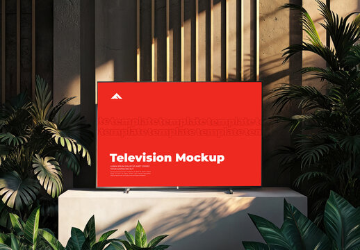 Television Mockup