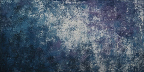 Aged blue grunge texture on a rough, vintage wall surface, perfect for an abstract and dirty wallpaper design
