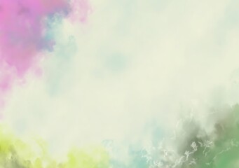 Dreamy pastel color wash abstract background