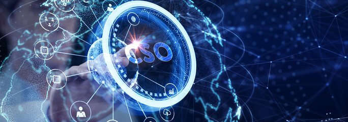 Business, Technology, Internet and network concept. CSO.