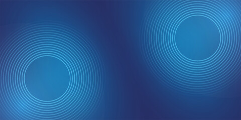 Bright blue dynamic abstract vector background with diagonal lines. 3d cover of business presentation banner for sale event night party. Fast moving soft circle wave line stripe decoration