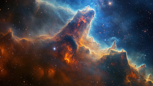 artistry of craft reveals nebula as a realm of ethereal enchantment and celestial genesis, embodying cosmic cradles, interstellar splendor, and cosmic rejuvenation bestowed upon universe by these nebu