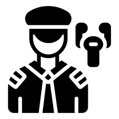 pilot Solid icon