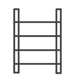 Shoe Rack Icon for Storage Solutions Apps, Home Organization Websites, Entryway Design and Closet Planning Graphics