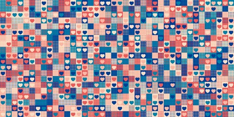 Fototapeta premium Seamless geometrical patterns