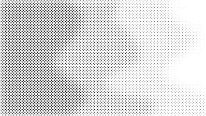 Halftone grunge dot texture. Abstract background. Monochrome frame.