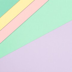Obraz premium Pastel colorful abstract background paper layers