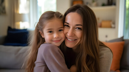 mother and daughter