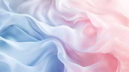 Obraz premium Pastel Fabric Waves Texture.